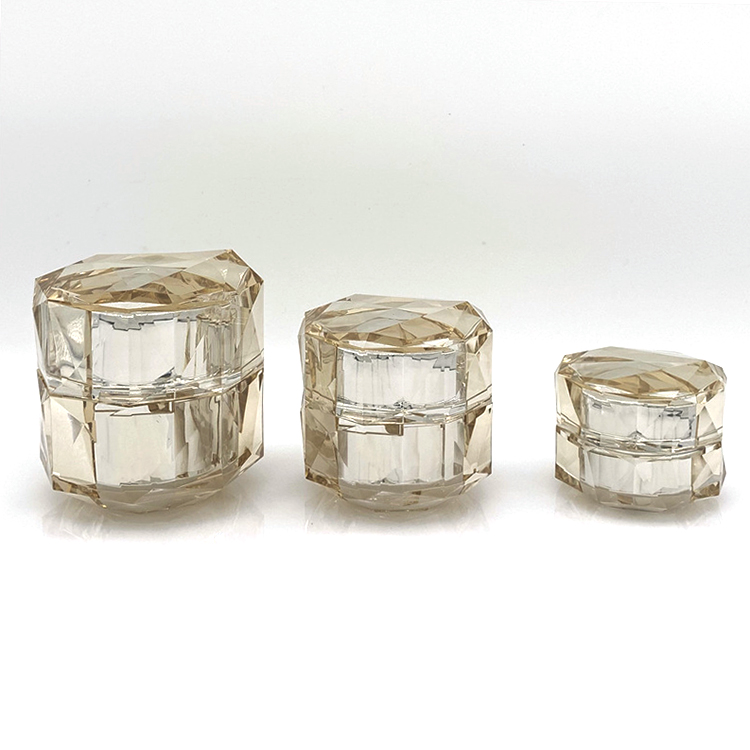 15g 30g 50g 30ml 50ml 100ml luxury acrylic packaging cosmetic serum lotion bottle and jar set