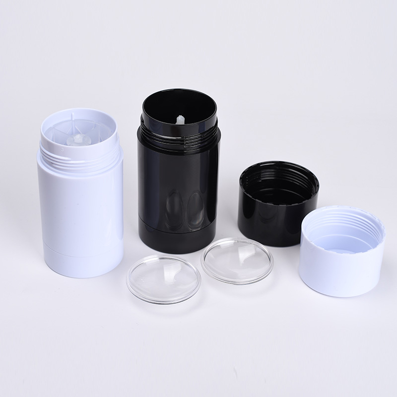 15g 30g 50g 65g 75g Pp Plastic White Black Empty Roller Deodorants Container Twist Tube Bottle for Antiperspirants