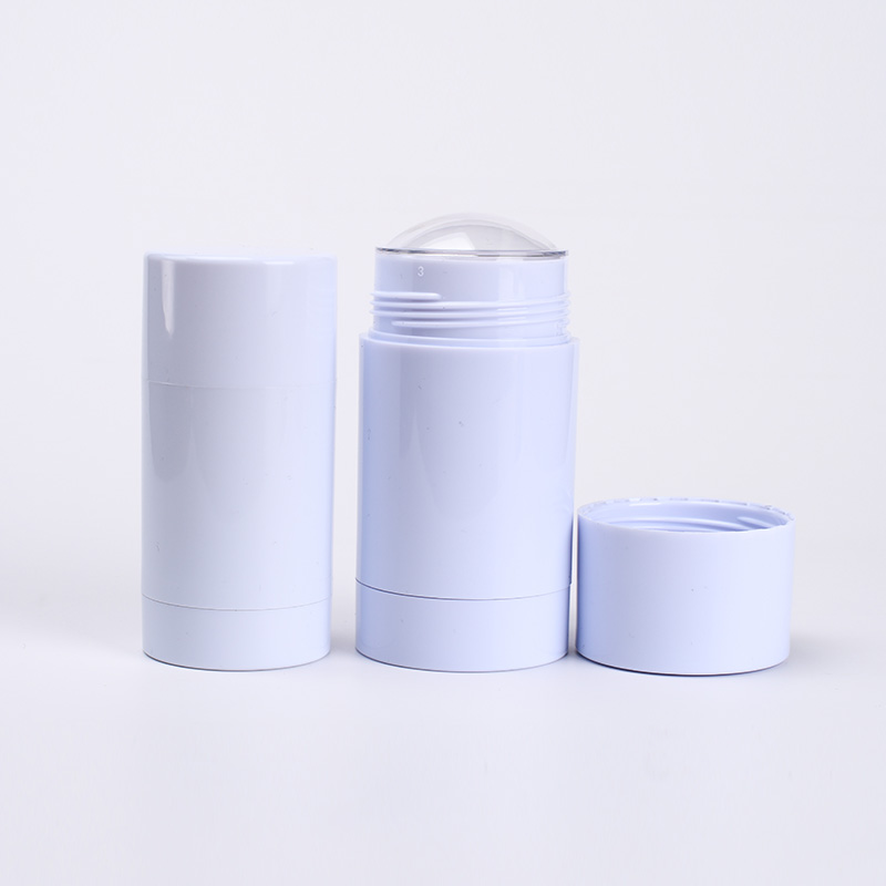 15g 30g 50g 65g 75g Pp Plastic White Black Empty Roller Deodorants Container Twist Tube Bottle for Antiperspirants
