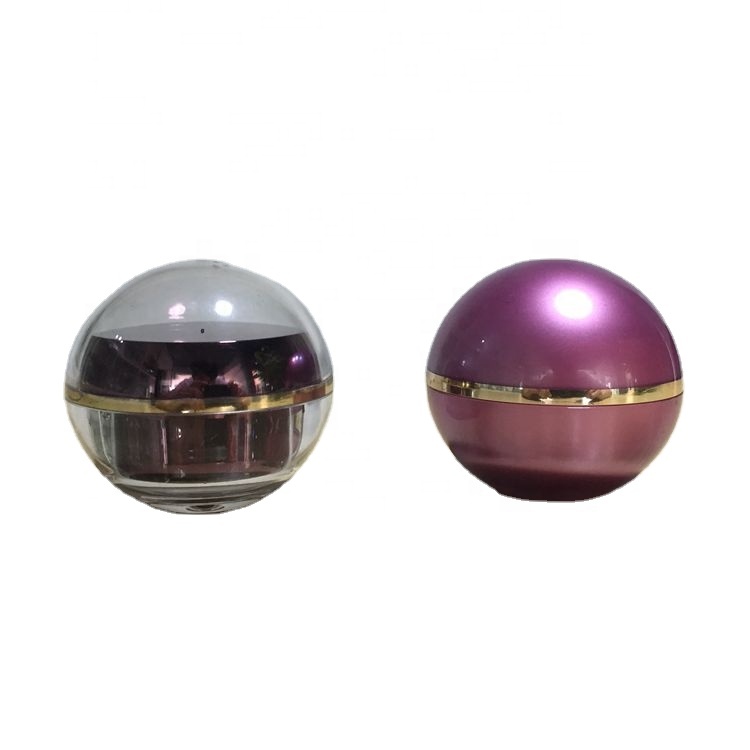 15g 30g 50g 70g Elegant Acrylic Round Ball Cosmetic Jar