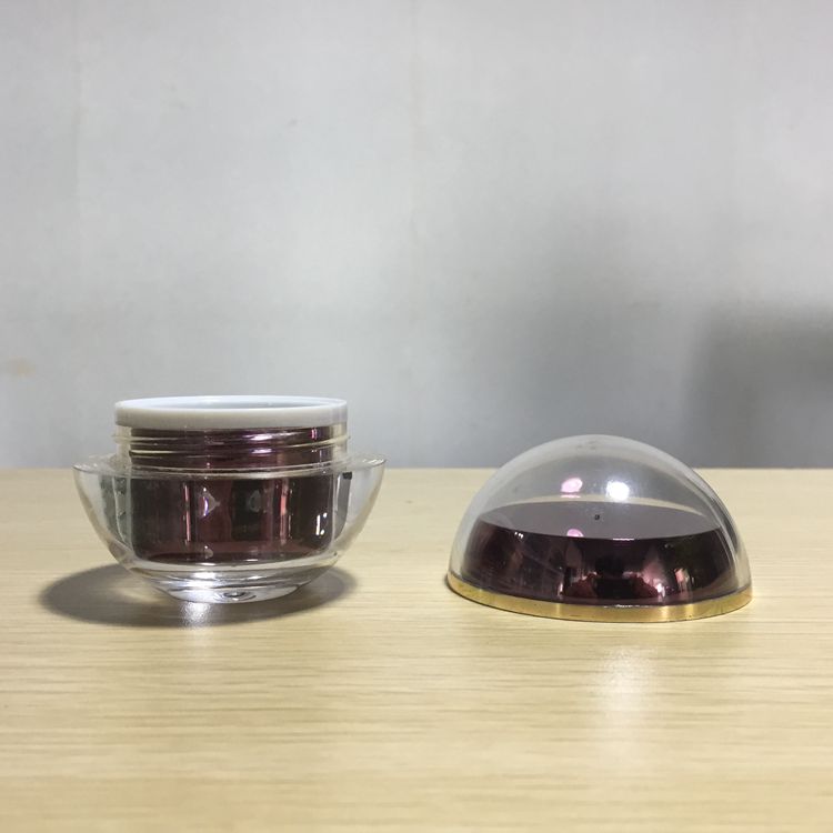 15g 30g 50g 70g Elegant Acrylic Round Ball Cosmetic Jar