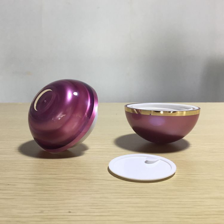 15g 30g 50g 70g Elegant Acrylic Round Ball Cosmetic Jar