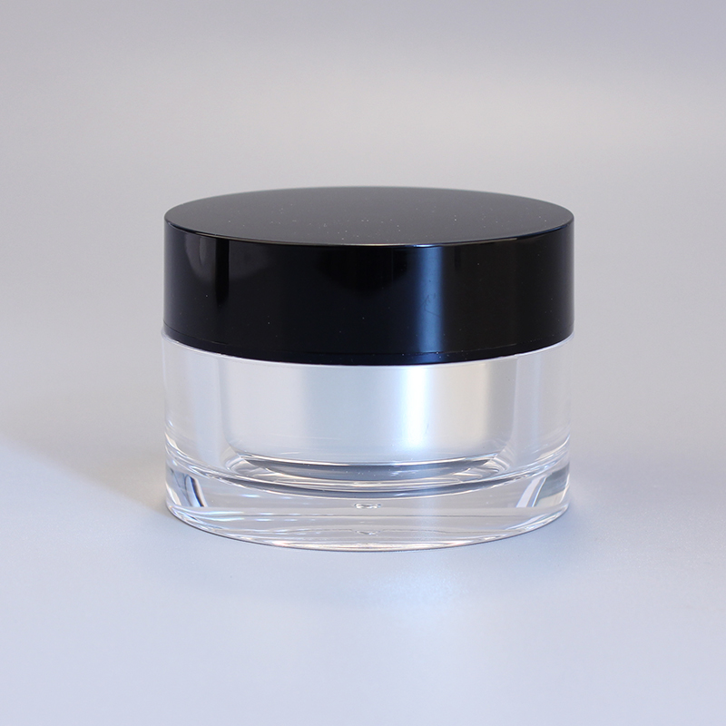 15g 30g 50g 80g Cylinder acrylic jars containers for cosmetics cream gel