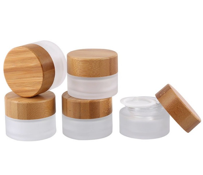 15g 30g 50g 80g bamboo jar cosmetic container jar with