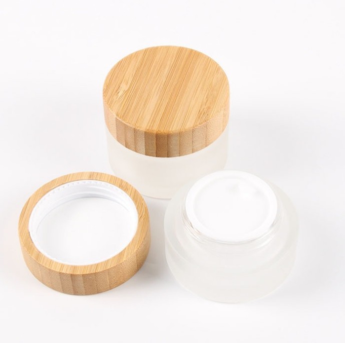 15g 30g 50g 80g bamboo jar cosmetic container jar with