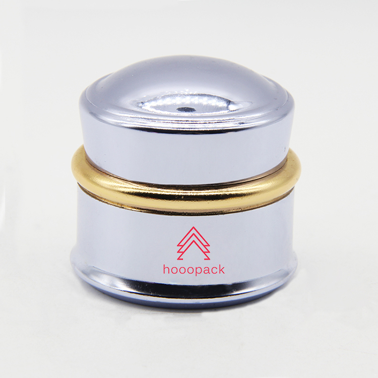 15g 30g 50g Aluminum jars wholesale makeup container glass cosmetic jar
