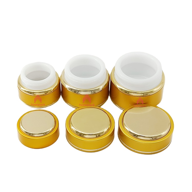 15g 30g 50g  Porcelain cosmetic hand cream glass jars for creams and lotions