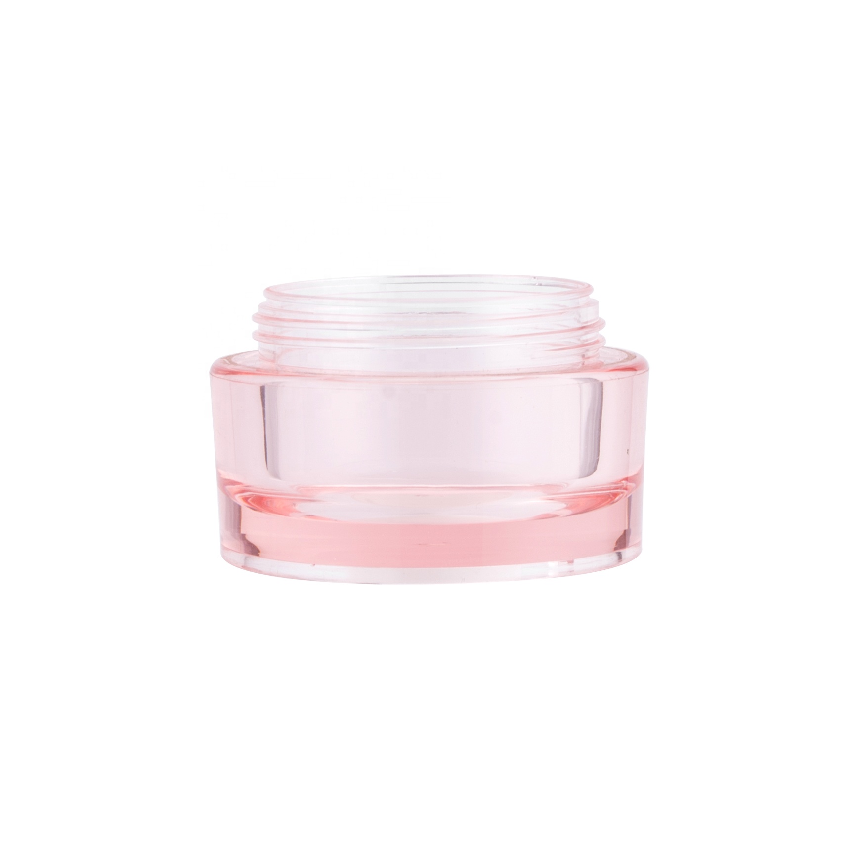 15g 30g 50g Round Acrylic Cosmetic Cream Jar Skin Care