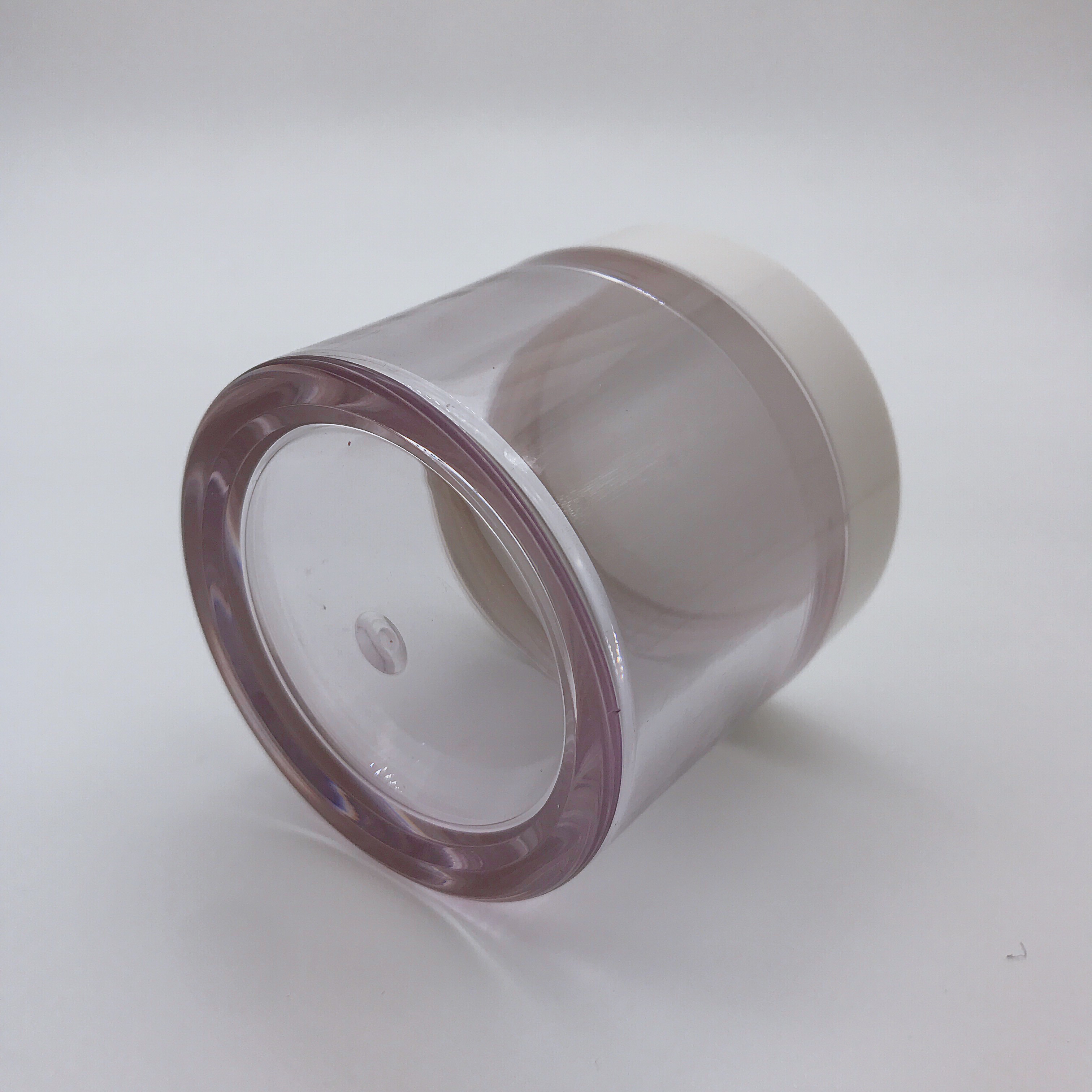 15g 30g 50g Straight Barrel Small Bottle Box Skin Care Products Round Plastic Empty Bottle