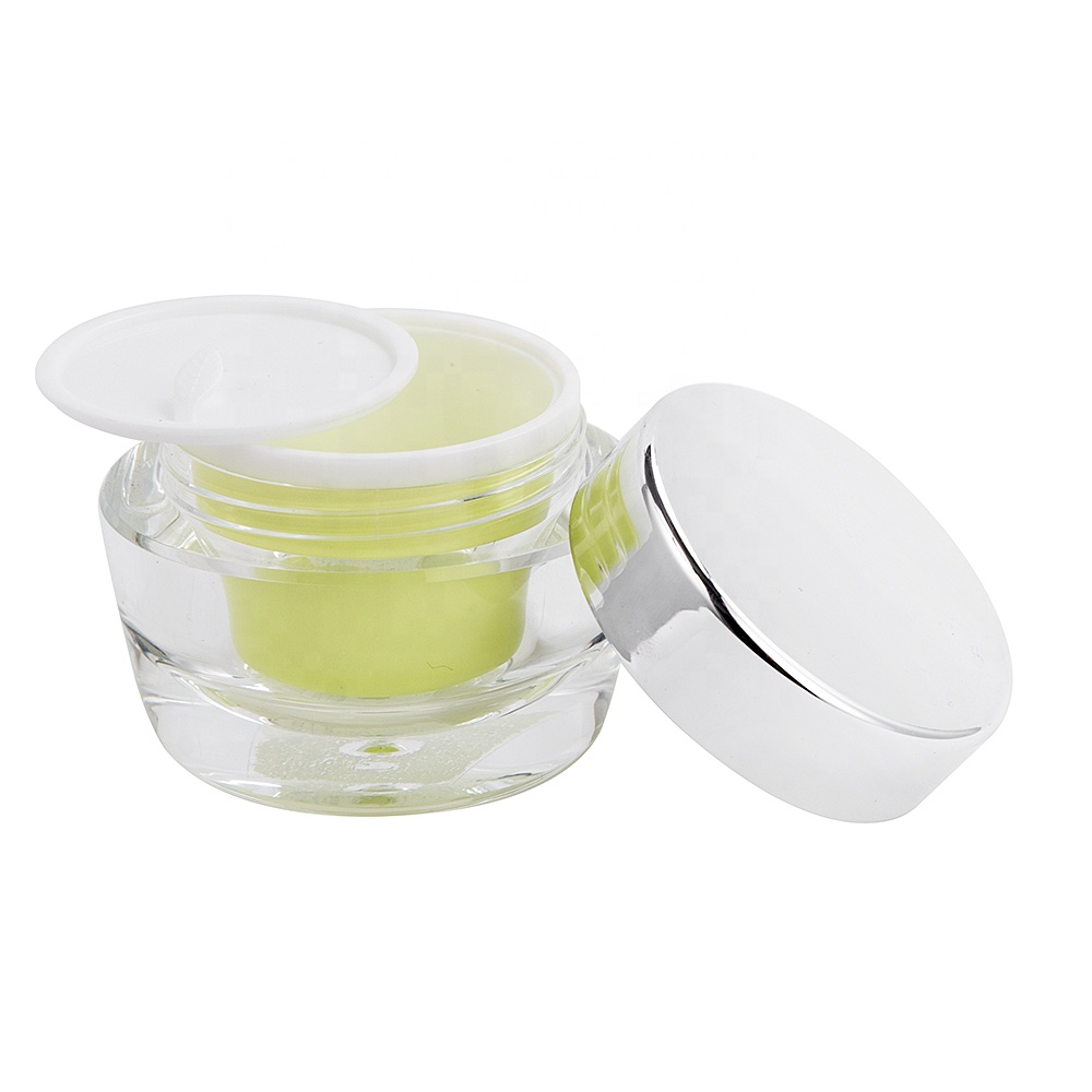 15g 30g 50g V-shape Plastic Acrylic Cosmetic Cream Jar/Container Skin Care