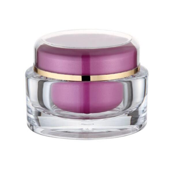 15g 30g 50g Wholesale Cosmetic Cream Container Acrylic Oval Cosmetic Eye Cream Jar