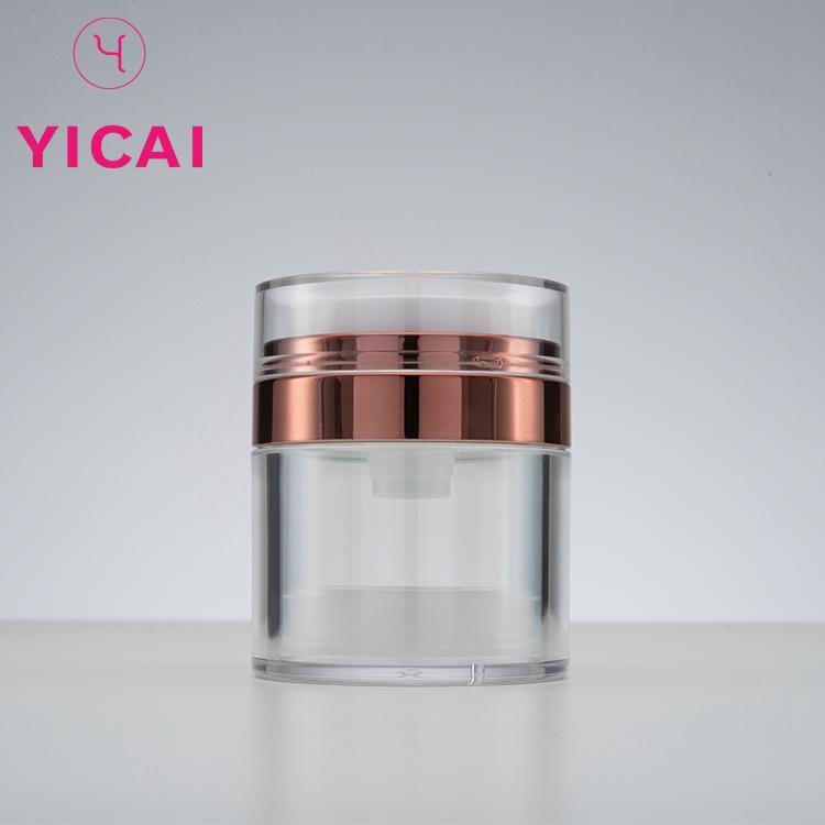 15g/30g/50g Wholesale Korea Acrylic Airless Cosmetic Box Cream Container Packaging Jar