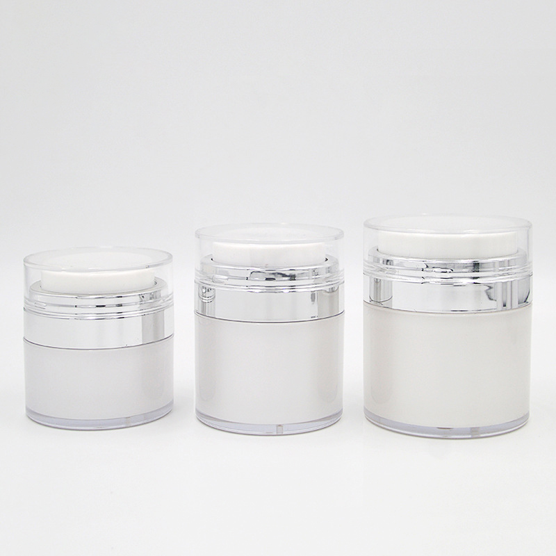 15g/30g/50g Wholesale Korea Acrylic Airless Cosmetic Box Cream Container Packaging Jar