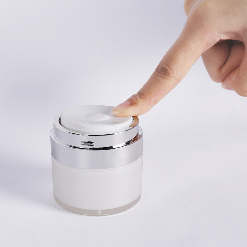 15g/30g/50g Wholesale Korea Acrylic Airless Cosmetic Box Cream Container Packaging Jar