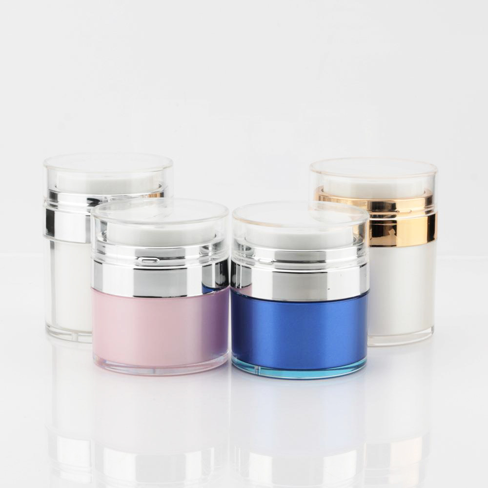 15g/30g/50g Wholesale Korea Acrylic Airless Cosmetic Box Cream Container Packaging Jar