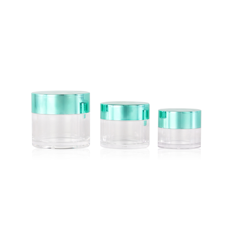 15g 30g 50g clear plastic PETG cosmetic cream jar