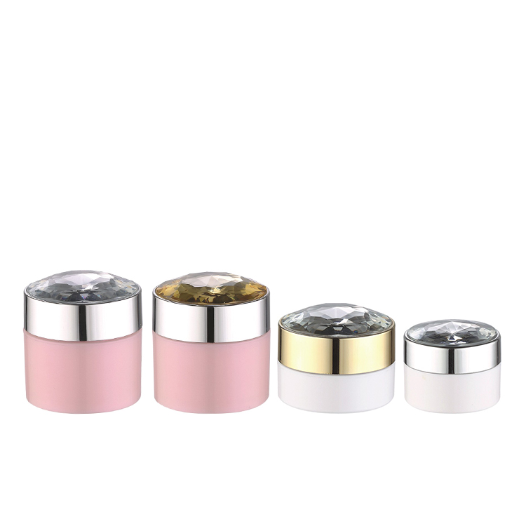 15g 30g 50g customize color plastic face cream jars with acrylic cap