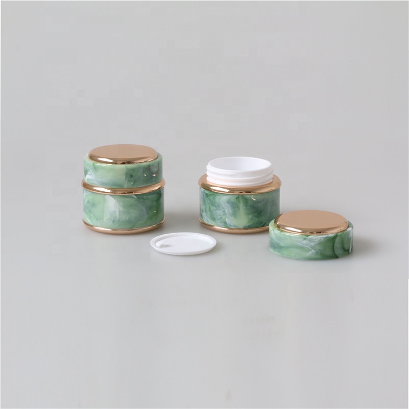 15g 30g 50g double wall pp packaging cosmetic cream jar luxury