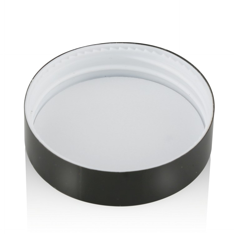 15g 30g 50g empty clear frosted glass jar container with black screw lid for makeup cosmetic foundations cream lotion skin care