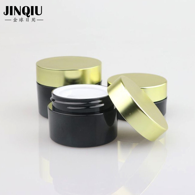 15g 30g 50g empty plastic facial moisturizer containers plastic PETG luxury cosmetic cream jars for sale