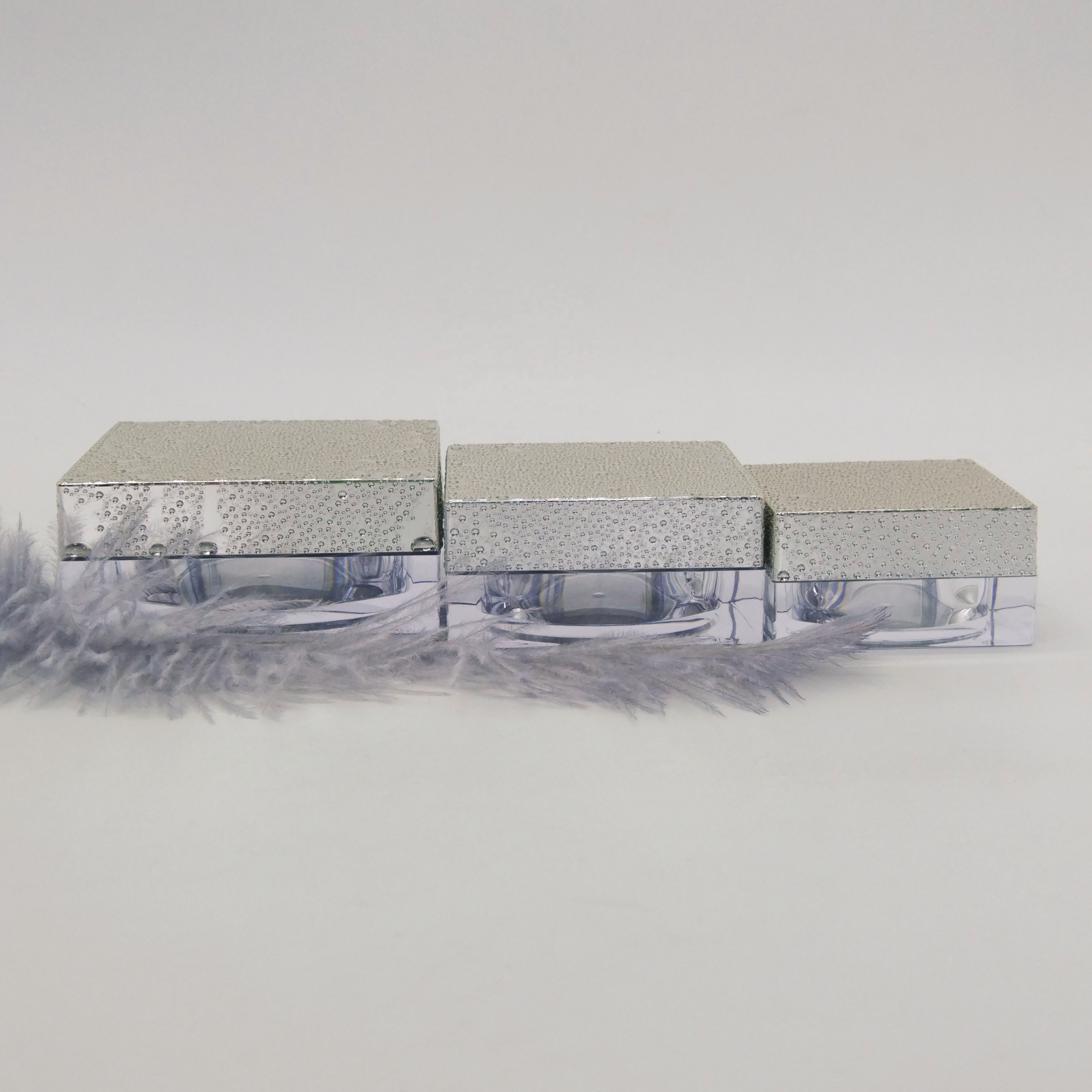 15g 30g 50g loose powder container with sifter cosmetic packaging