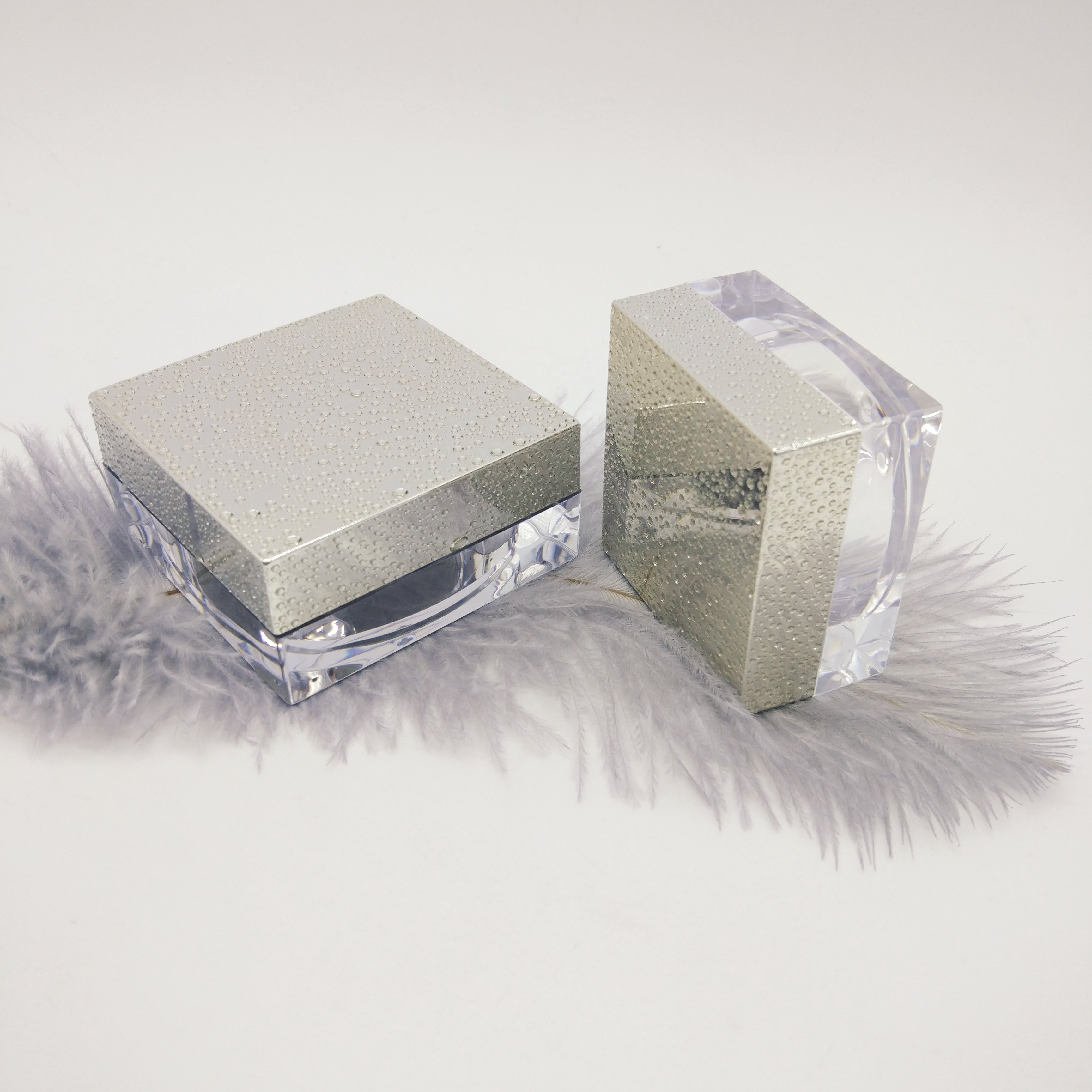 15g 30g 50g loose powder container with sifter cosmetic packaging