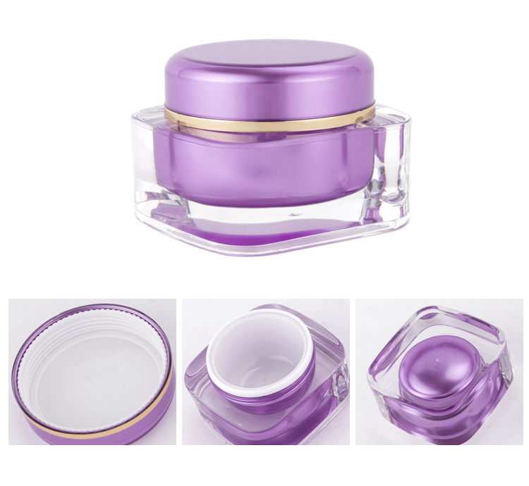 15g 30g 50g pink Cream cosmetic jar container