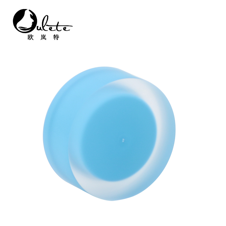 15g 30g bule plastic round acrylic cream jar for cosmetics