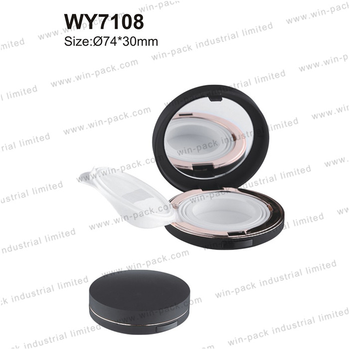 15g 30g milk white double wall acrylic cream jar cosmetic container with mirror cap