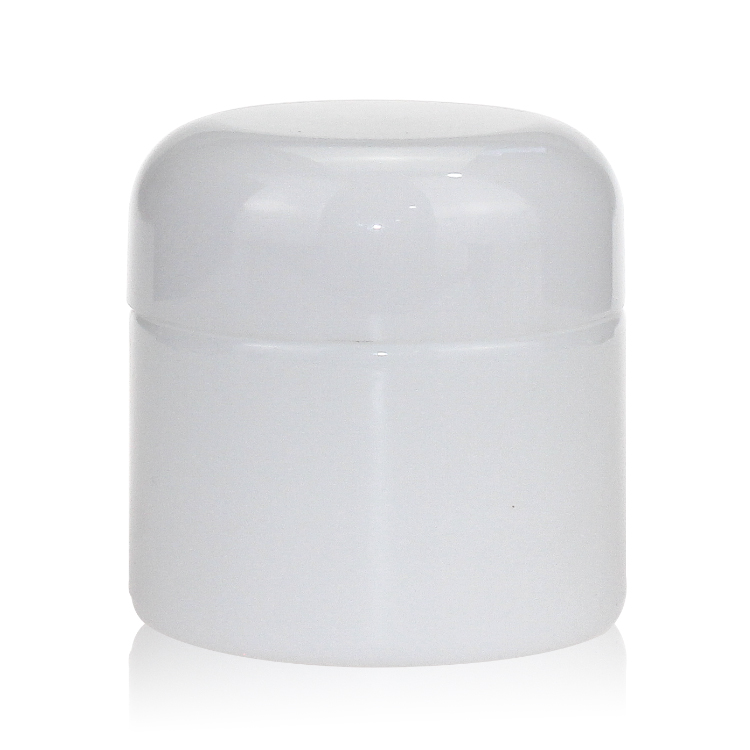 15g 50g 100g Opal White Ceramic Cosmetic Packaging Glass Jar for Skin Care Cream Manufactory Face Cream Jars
