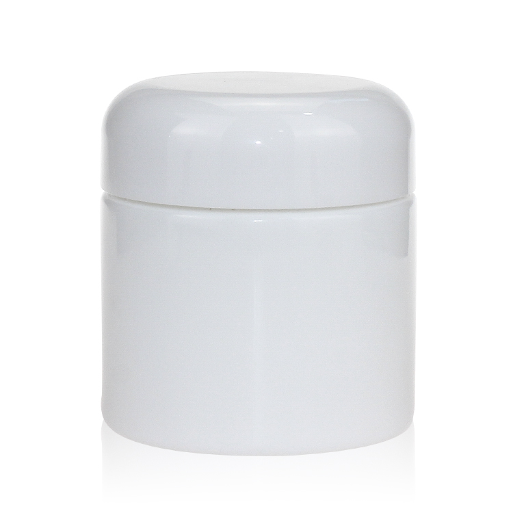 15g 50g 100g Opal White Ceramic Cosmetic Packaging Glass Jar for Skin Care Cream Manufactory Face Cream Jars
