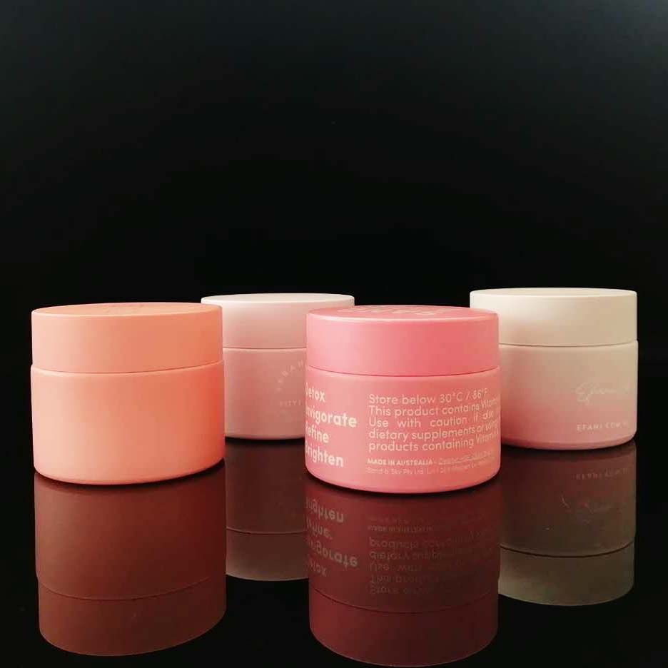 15g 50g 100g Opal White Ceramic Cosmetic Packaging Glass Jar for Skin Care Cream