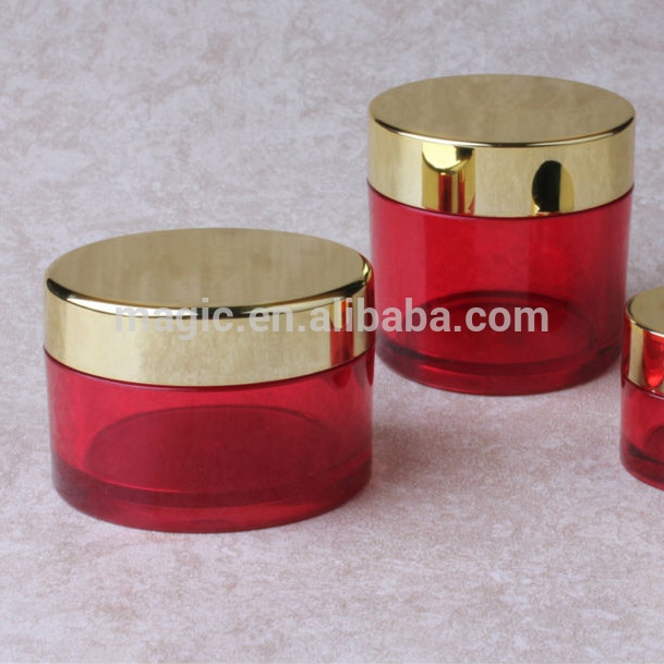 15g 50g 80g Transparent PETG jar, hair gel jar, skin care packaging