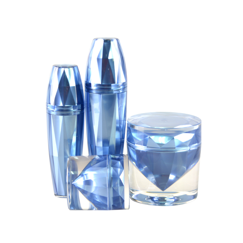 15g 50g Diamond Cap Beauty Face Cream Facial Care Container Quality Guaranteed High End Cosmetic Cream Jar
