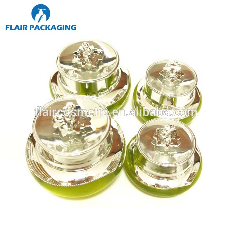 15g ~ 70g Unique classic acrylic Pretty cosmetic cream jar