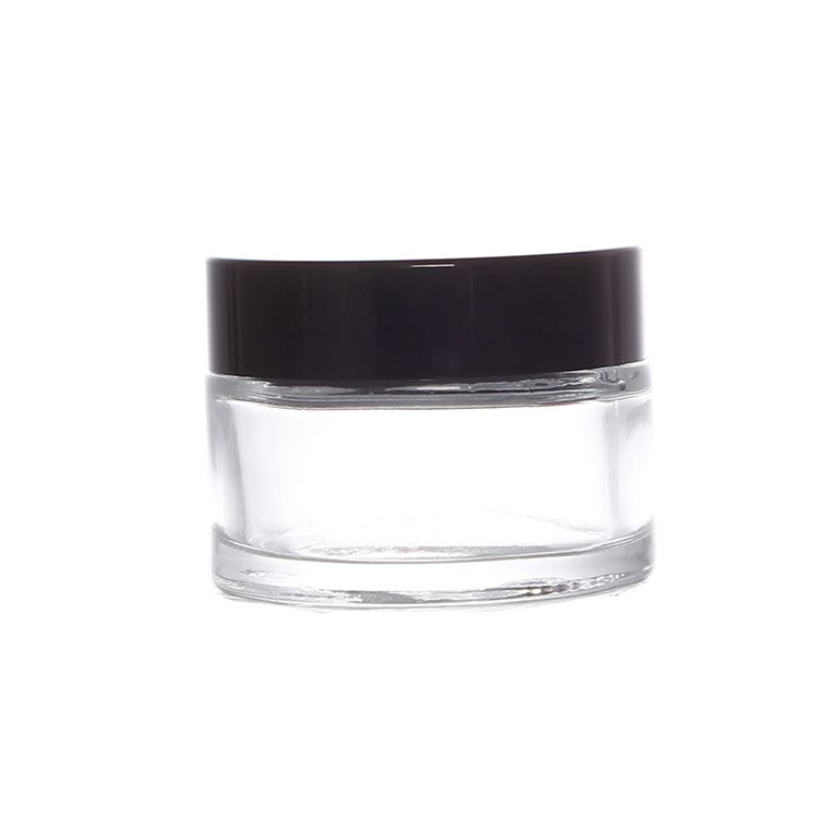 15g Cosmetic Cream Jars Glass Eye Cream Jar with ABS Lid