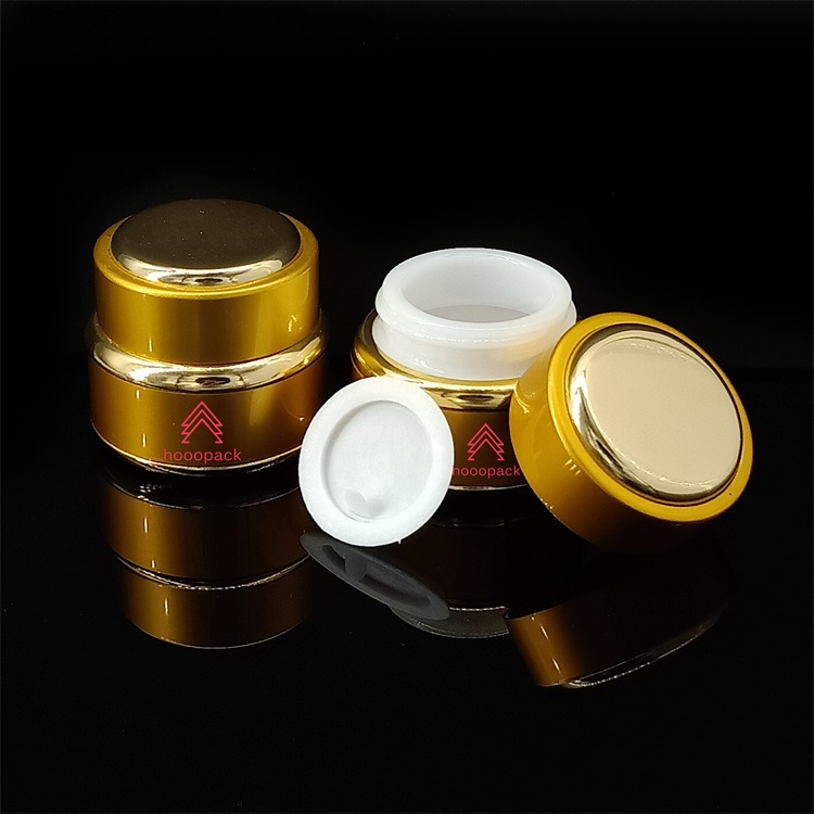 15g Custom Aluminum Container Cosmetics Unique Lotion Luxury Face Cream Jars