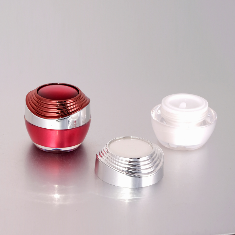 15g Customized Empty Acrylic Cream Jars 15ml Elegant New Cosmetic Packaging Day Cream Night Cream Container
