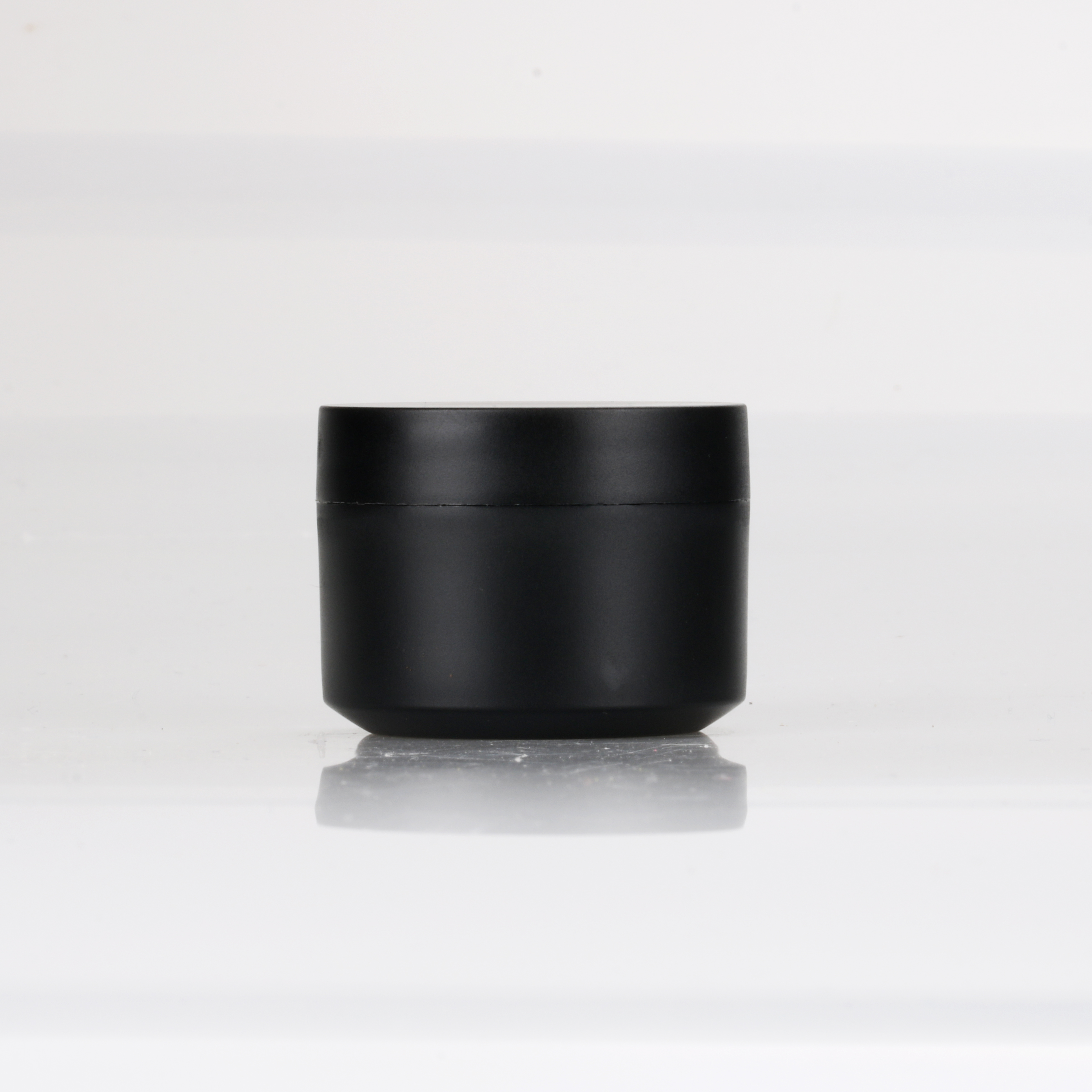 15g custom made nail polish matte black cosmetic pp plastic jar wholesale empty skin care cream bottle