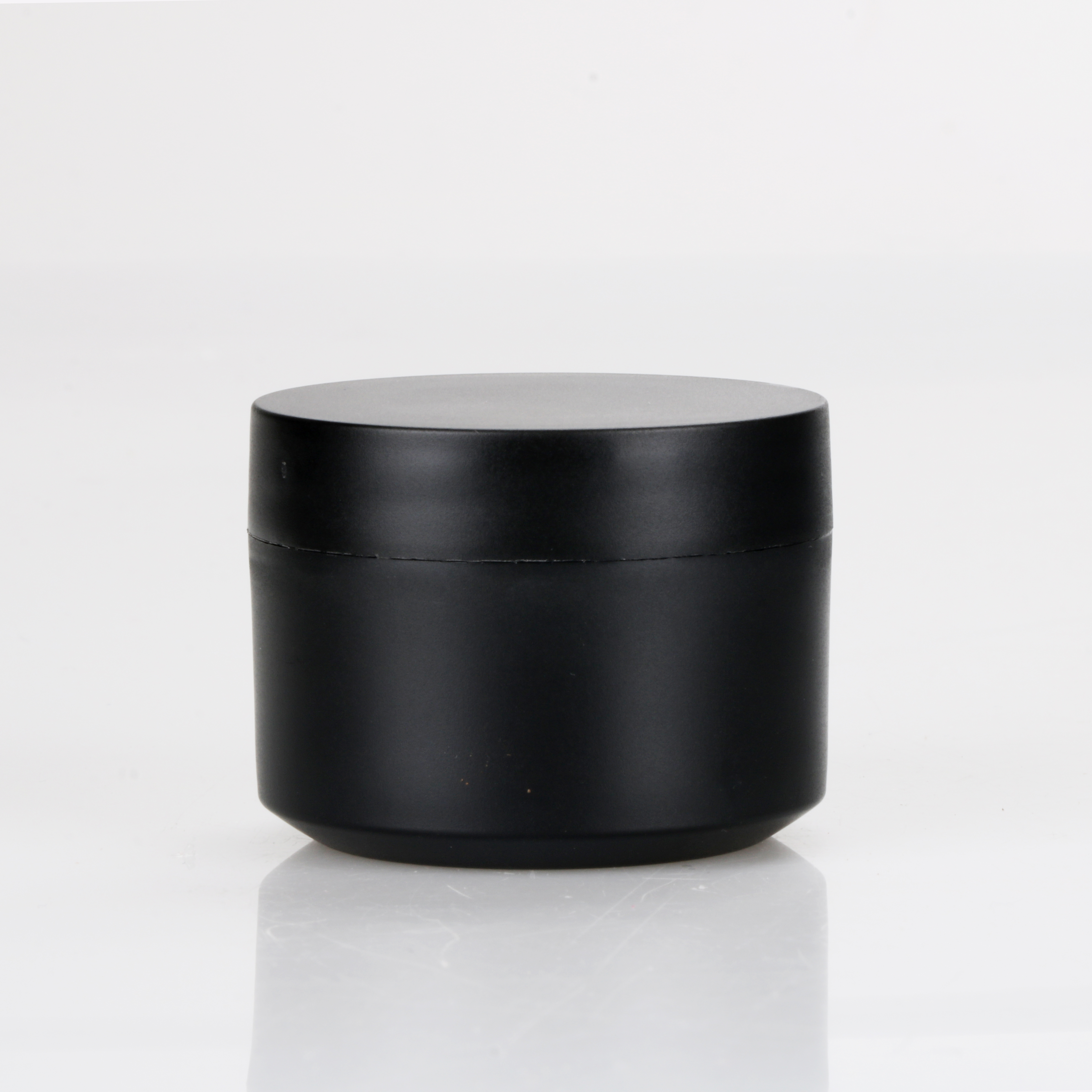 15g custom made nail polish matte black cosmetic pp plastic jar wholesale empty skin care cream bottle