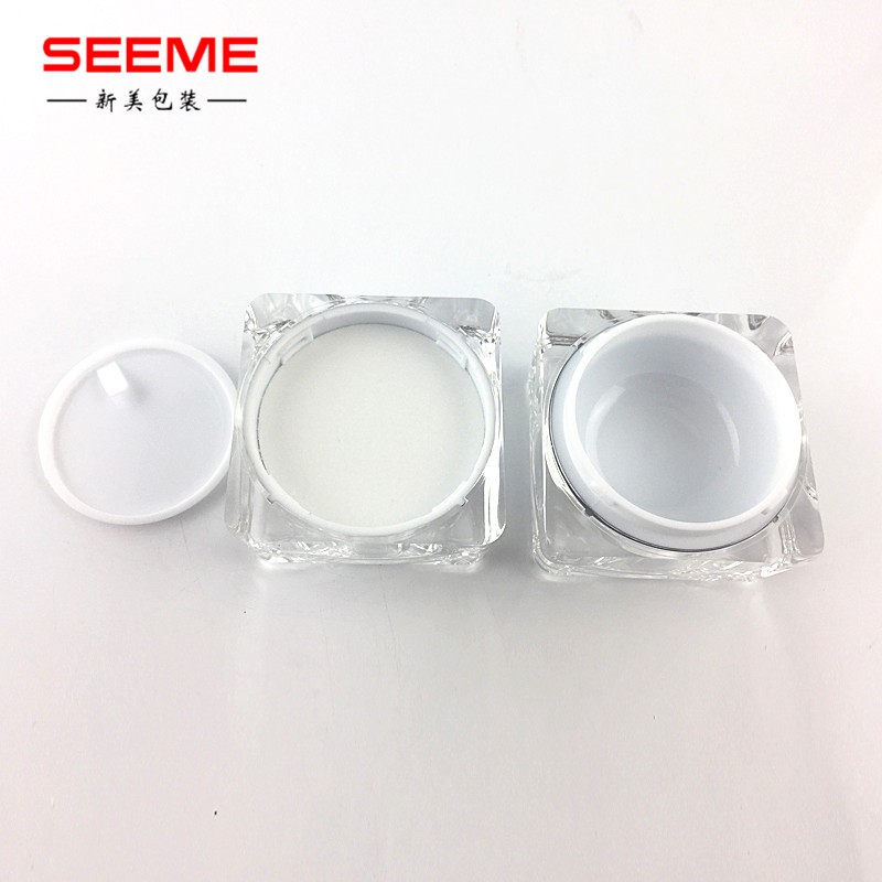 15g empty cosmetic jar acrylic cosmetic jar plastic cream jar