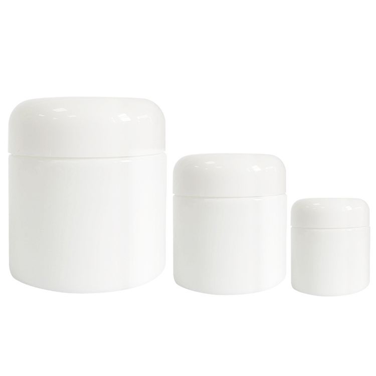 15g empty white porcelain bottle jar container for cosmetic