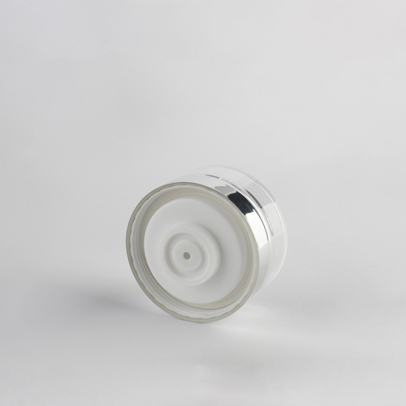 15g luxury white cosmetic face body hands container acrylic makeup cream jars