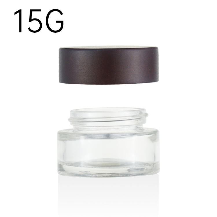 15g skin care empty candle jars small spice jar with wooden lids
