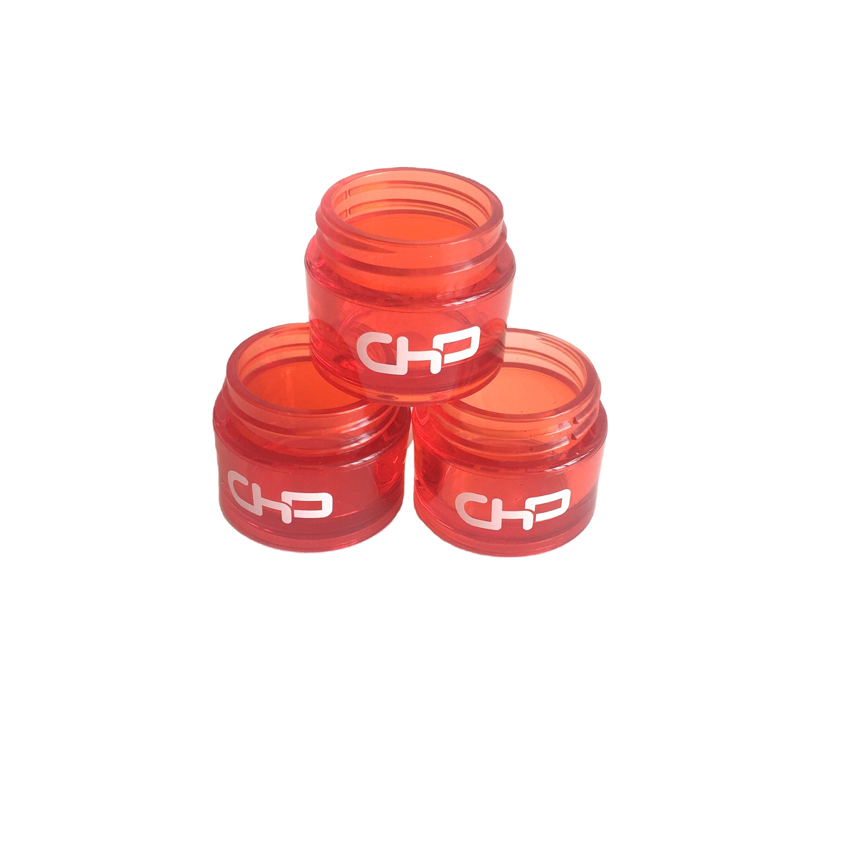 15g thick wall thick bottom cream plastic jars for cosmetic packaging