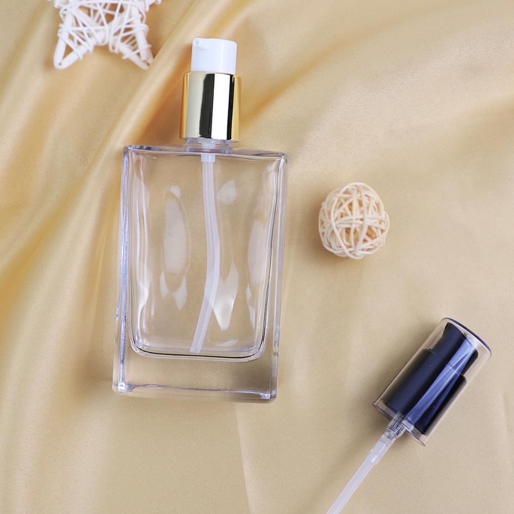 15g to 100g Rectangular Dropper Bottles Perfume Glass Spray Bottles
