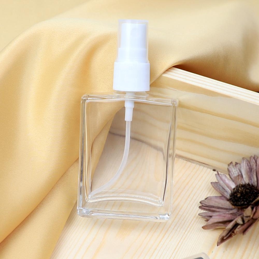 15g to 100g Rectangular Dropper Bottles Perfume Glass Spray Bottles