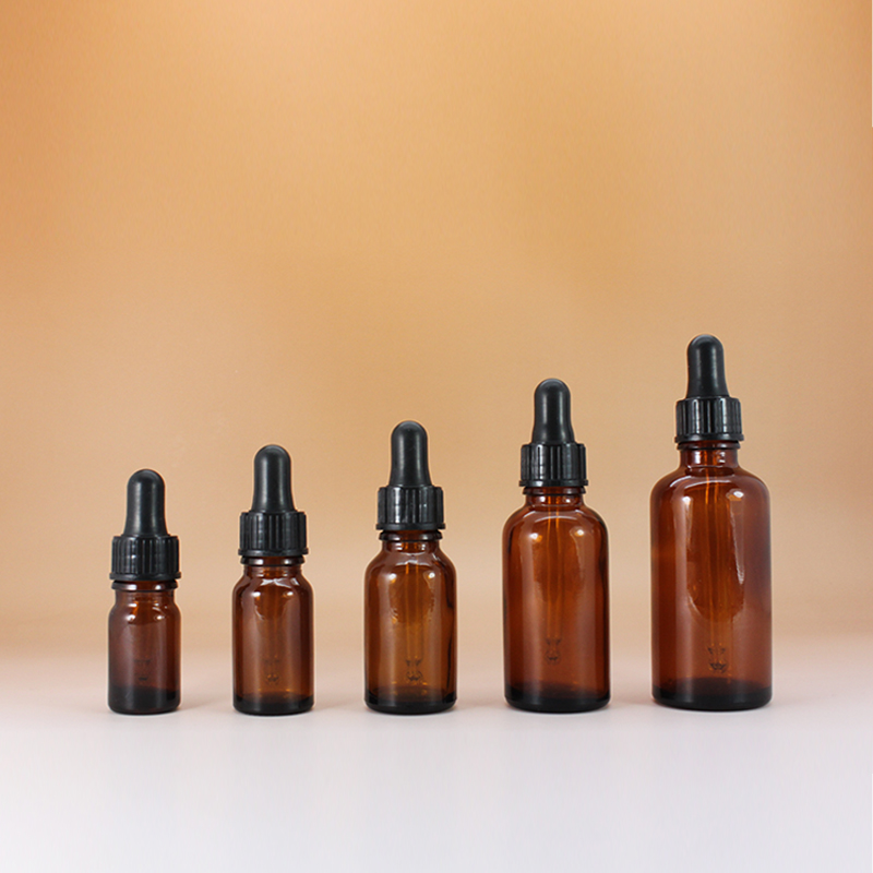 15ml 10ml 20ml 5ml 30ml 50ml 100ml amber brown drop vial measure glass pipette dropper bottle in stock with measurement markings