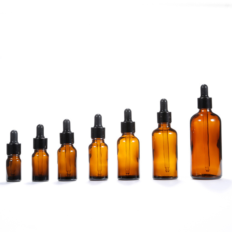 15ml 10ml 20ml 5ml 30ml 50ml 100ml amber brown glass pipette dropper bottle in stock with measurement markings