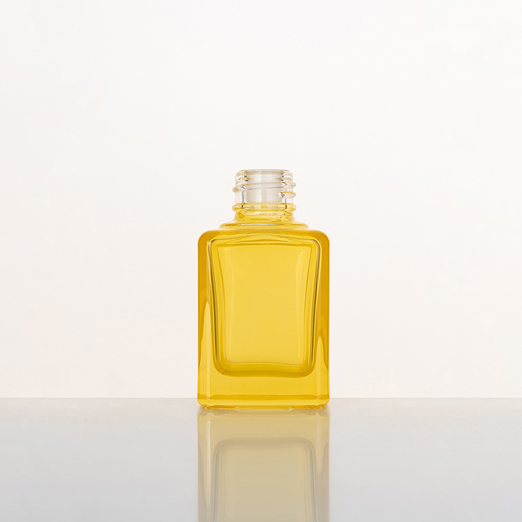 15ml 15 Ml Beautiful, Eco Friendly Clear Glass Flat Square 35ml 30ml Dropper Bottle/